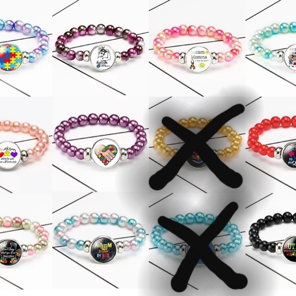 New!!! Autism awareness bracelet - Picture 1 of 5